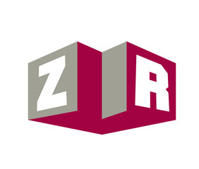ZR Initial Logo for your startup venture