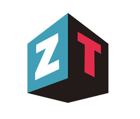 ZT Initial Logo for your startup venture