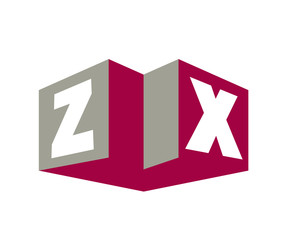 ZX Initial Logo for your startup venture