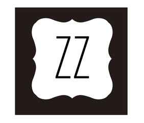 ZZ Initial Logo for your startup venture