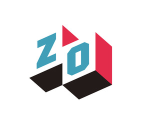 ZO Initial Logo for your startup venture