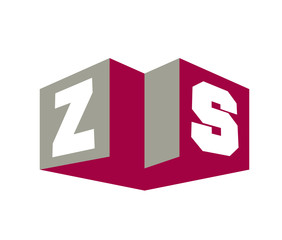 Fototapeta premium ZS Initial Logo for your startup venture