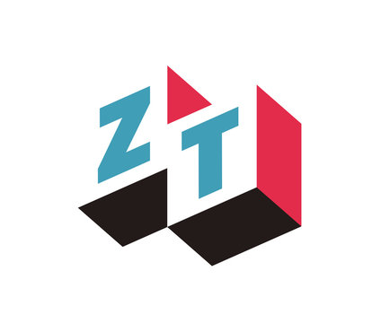 ZT Initial Logo for your startup venture