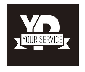 YP Initial Logo for your startup venture