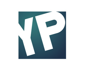 Fototapeta premium YP Initial Logo for your startup venture