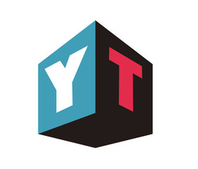 YT Initial Logo for your startup venture