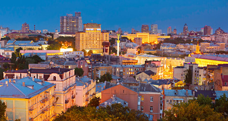 Kiev city center. Ukraine