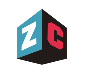 ZC Initial Logo for your startup venture