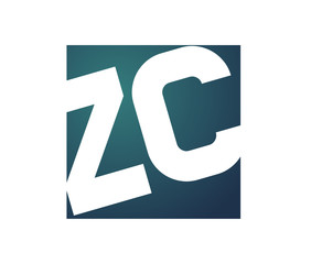 ZC Initial Logo for your startup venture
