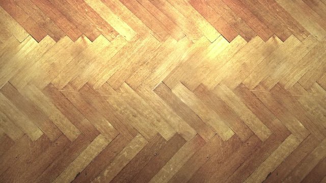 3 seamless looping animations of an old parquet floor texture