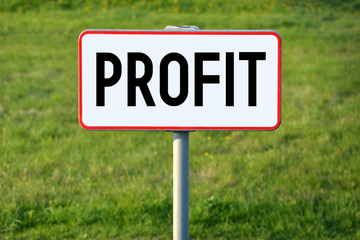 Profit signpost
