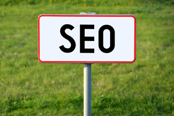 SEO signpost