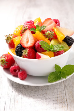 colorful fruit salad