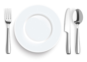 Knife Fork Spoon Stainless Steel Flatware