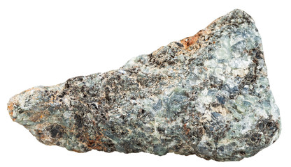 nephelite and biotite in Schist nepheline syenite
