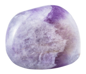 pebble of amethyst gemstone from Namibia