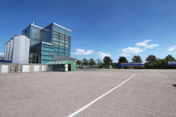 Typical cheese factory