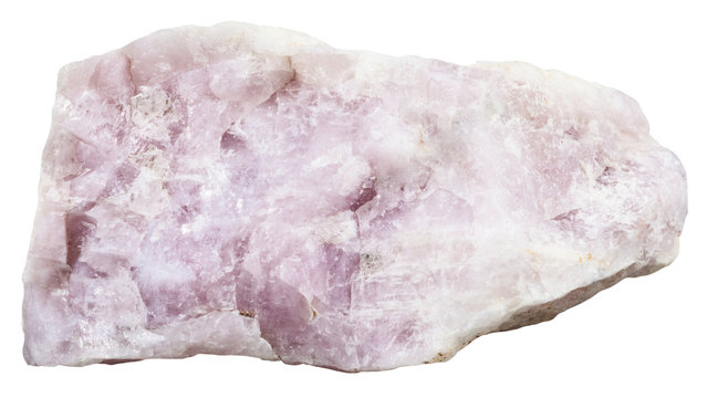 specimen of Ussingite mineral isolated