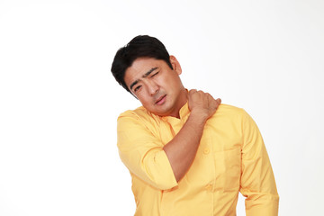 疲れたウェイター