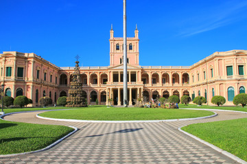Presidential Palace in Asuncion, Paraguay