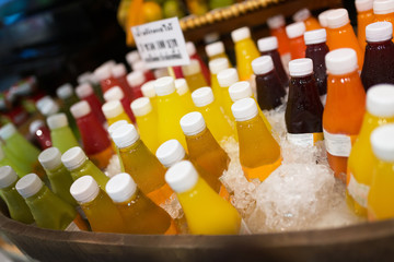 Fresh Juice in market place