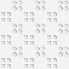Seamless Square and Circle Pattern