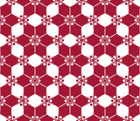 Vector modern seamless colorful geometry pattern floral, color abstract geometric background, pillow multicolored print, retro texture, hipster fashion design