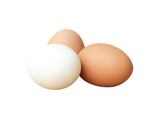 three eggs