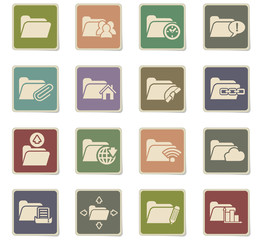 folder icon set