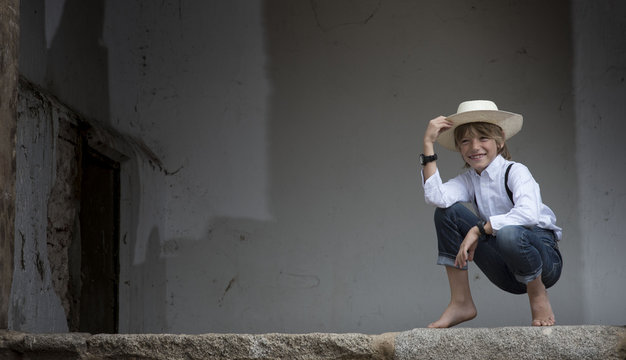 Ni&ntilde;o sonriente