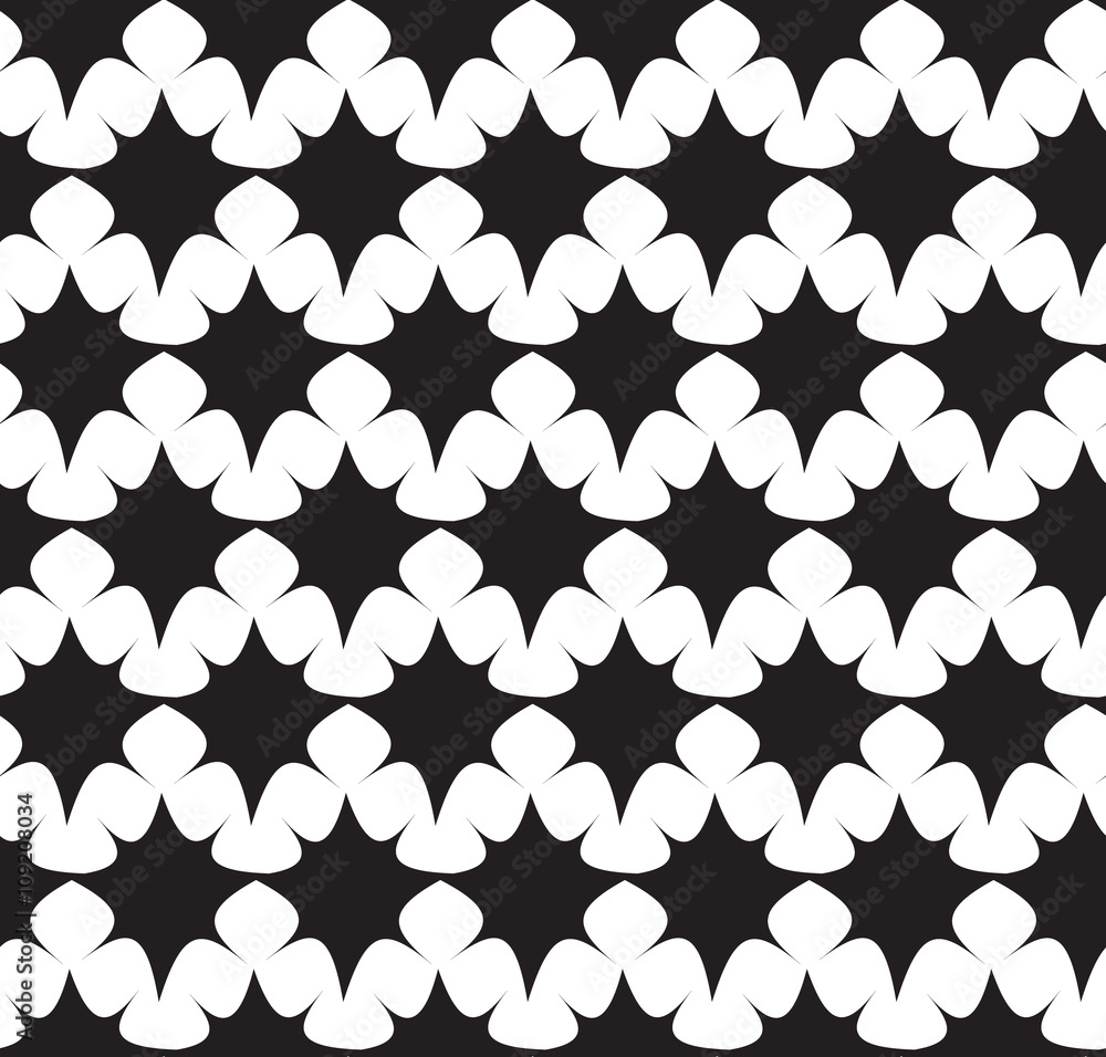 Poster seamless abstract pattern with blots