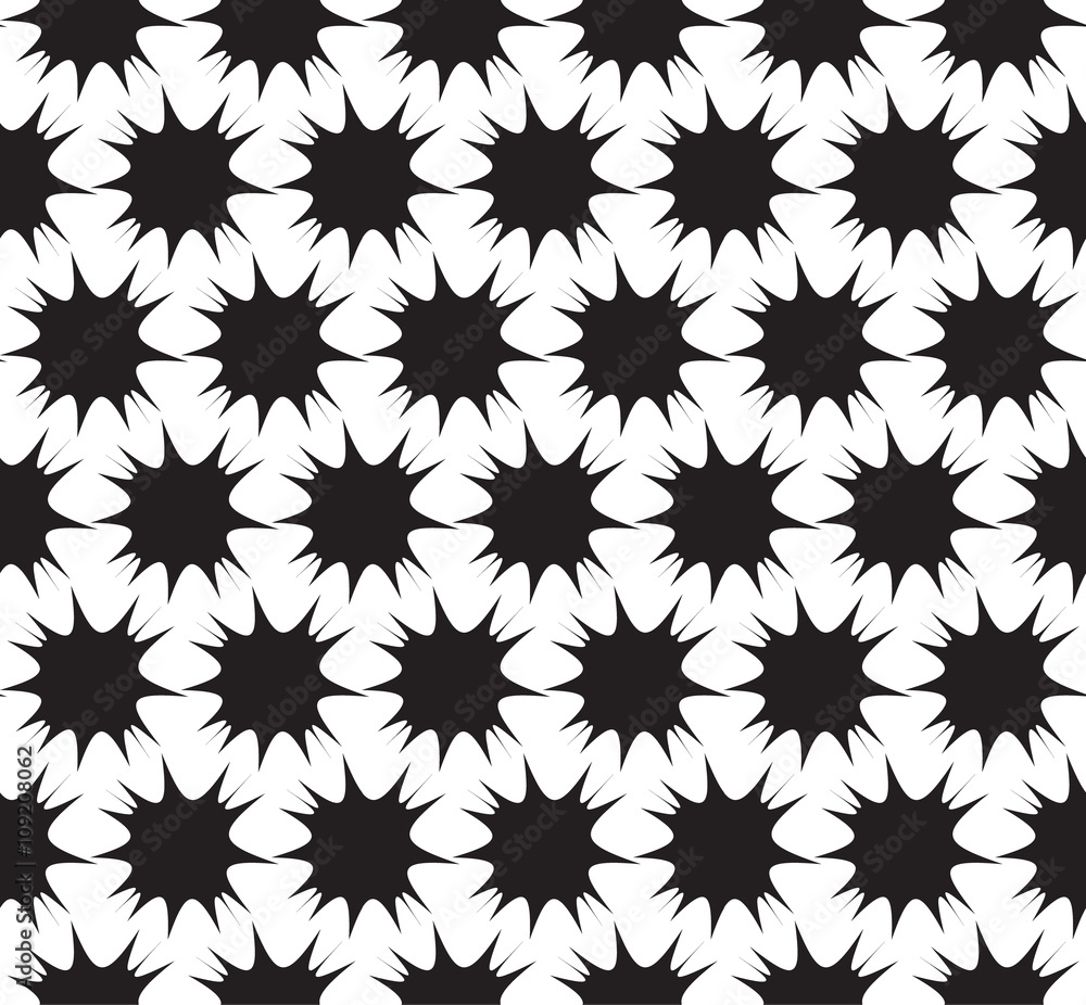 Poster seamless abstract pattern with blots