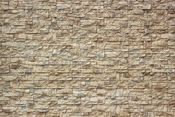 Texture of Rectangle stone wall.