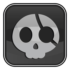 Fototapeta premium Halloween characters and buttons