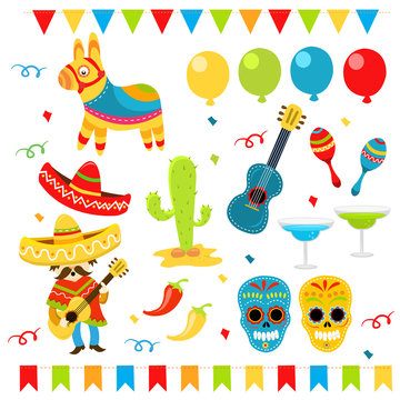 Mexican Set Illustration
