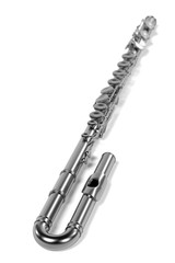 Fototapeta premium 3d renderings of flute (musical instrument)