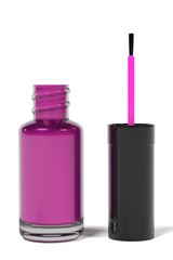 3d renderings of nail polish