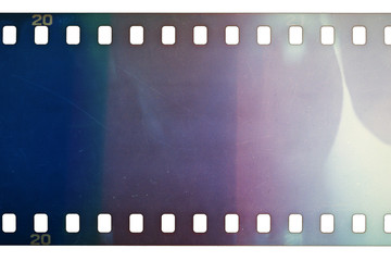 Old grunge filmstrip