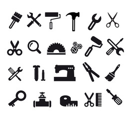 Fototapeta premium flat computer icons