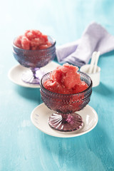 Watermelon granita