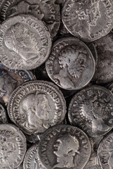 Ancient coin of the Roman Empire.