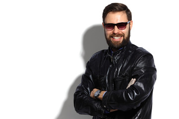 Elegant handsome man. 