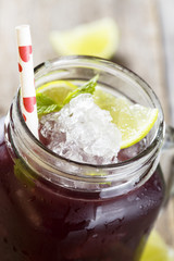 Blackberry lemonade