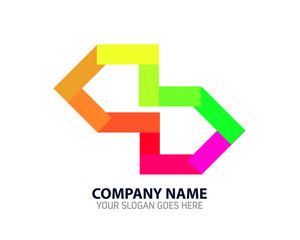 Obraz premium Media Publisher Logo Icon Template
