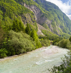 Rzeka Socza,Słowenia