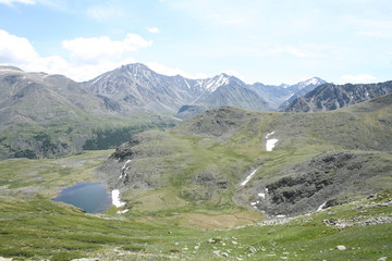 Fototapeta premium Altai region Russia mountain landscapes