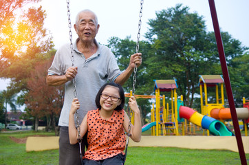 Asian family