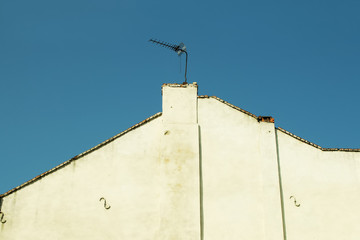 roof of the house