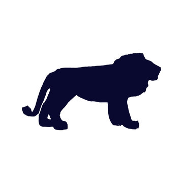 lion silhouette 