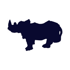 rhinoceros silhouette 